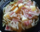 超簡単！しょうが風味のあんか け肉豆腐作り方1写真
