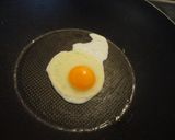 焼き豚卵飯風やきそば作り方3写真