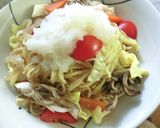 越前 おろし焼きそば作り方15写真