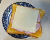 ハムチーズトースト作り方2写真