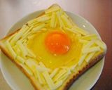 簡単☆絶品☆目玉焼きトースト作り方2写真