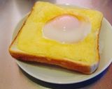簡単☆絶品☆目玉焼きトースト作り方5写真