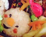 ブラックサンタ♡キャラ弁作り方3写真