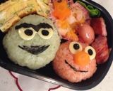 キャラ弁☆まんまるオスカーとエルモ作り方4写真