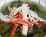 ♦あっと言う間！手抜き✿剣もずく酢作り方4写真