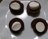 バレンタイン❤ウーピーパイdeチョコデコ作り方7写真