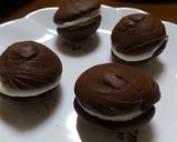 バレンタイン❤ウーピーパイdeチョコデコ作り方9写真