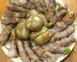 アスパラ肉巻きを○○に変えて隠し包丁作り方7写真