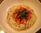 今日のおそうめん：トマトサラダのせ作り方2写真