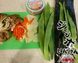 ツナとインゲンの塩焼きそばチャンプルー作り方1写真