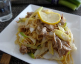 ねぎたっぷりさっぱり味噌マヨ焼きそば♪作り方9写真