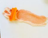 野菜の肉巻き〜離乳食＊完了期作り方3写真