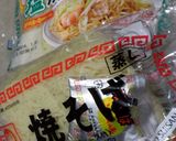 南濃みかん風味♪焼そばdeカルボナ～ラ♪作り方1写真