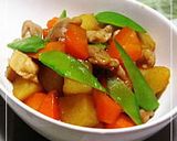 お弁当に★鶏肉とサツマイモのこっくり煮作り方5写真