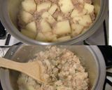 じゃが芋と豚ひき肉の和風マッシュポテト風作り方3写真