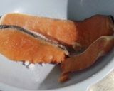 鮭&白菜しめじ蒸し♪作り方1写真