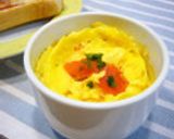 レンジで簡単☆ミニトマトのオムレツ☆作り方5写真