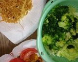 簡単☆パリパリサラダ作り方1写真