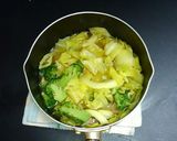 お野菜たっぷり温玉うどん作り方1写真