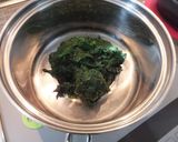 たっぷりほうれん草の健康スープ作り方1写真
