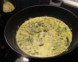ほうれん草とチキンのクリームパスタ作り方2写真
