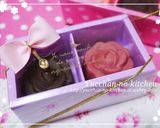 バレンタインに❤苺ムース入りチョコレート作り方20写真