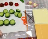 ✴︎ダイエット弁当★ムックnoサラダ✴︎作り方4写真