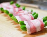 レモン塩でスナップえんどうの豚肉巻き作り方3写真