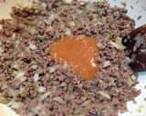 レタスまるごと1玉!挽き肉の甘辛お味噌丼作り方6写真