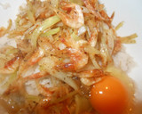 桜えびと蓮根の一口お焼き作り方3写真