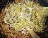 焼きそばを卵で包んでみました作り方5写真