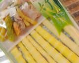 簡単！手抜き！姫竹と椎茸の煮物作り方1写真