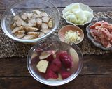 簡単◎豆乳カレースープ作り方1写真