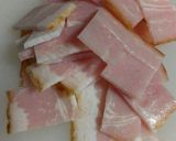 焼きカスタードベーコントースト！|дﾟ)作り方2写真