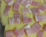 焼きカスタードベーコントースト！|дﾟ)作り方4写真