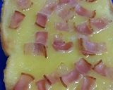 焼きカスタードベーコントースト！|дﾟ)作り方6写真