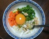 レンジ活用!残り野菜と豆腐の茶碗蒸し作り方2写真