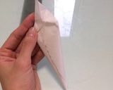 アイシングクッキー▷簡単ペーパーコルネ作り方5写真