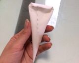 アイシングクッキー▷簡単ペーパーコルネ作り方6写真