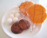 エルモ＆クッキーモンスターのカップケーキ作り方1写真