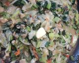 余ったお鍋の材料で＊牡蠣と冬野菜のパスタ作り方6写真