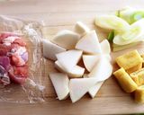✿簡単！かぶの和風ミルクカレー煮込み✿作り方1写真