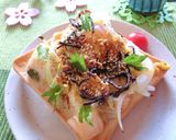 目玉焼き×キムチ×塩昆布のカレートースト作り方6写真