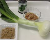 新たまねぎと納豆のコラボサラダ作り方1写真