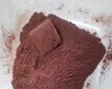糖質オフ♪生チョコ風？作り方4写真