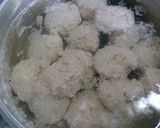 ふわっふわの鶏だんご(鍋)作り方2写真