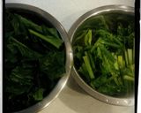 ほうれん草のお味噌汁♡バター入り♡作り方1写真