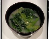 ほうれん草のお味噌汁♡バター入り♡作り方6写真