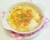 レンジで時短ポテト＆アンチョビグラタン♪作り方10写真