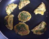簡単♡お弁当に♡ひとくちツナにら玉作り方2写真